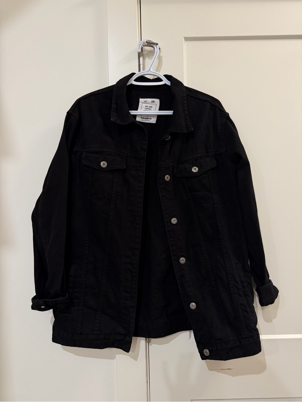 Pull&Bear Black Jean Jacket